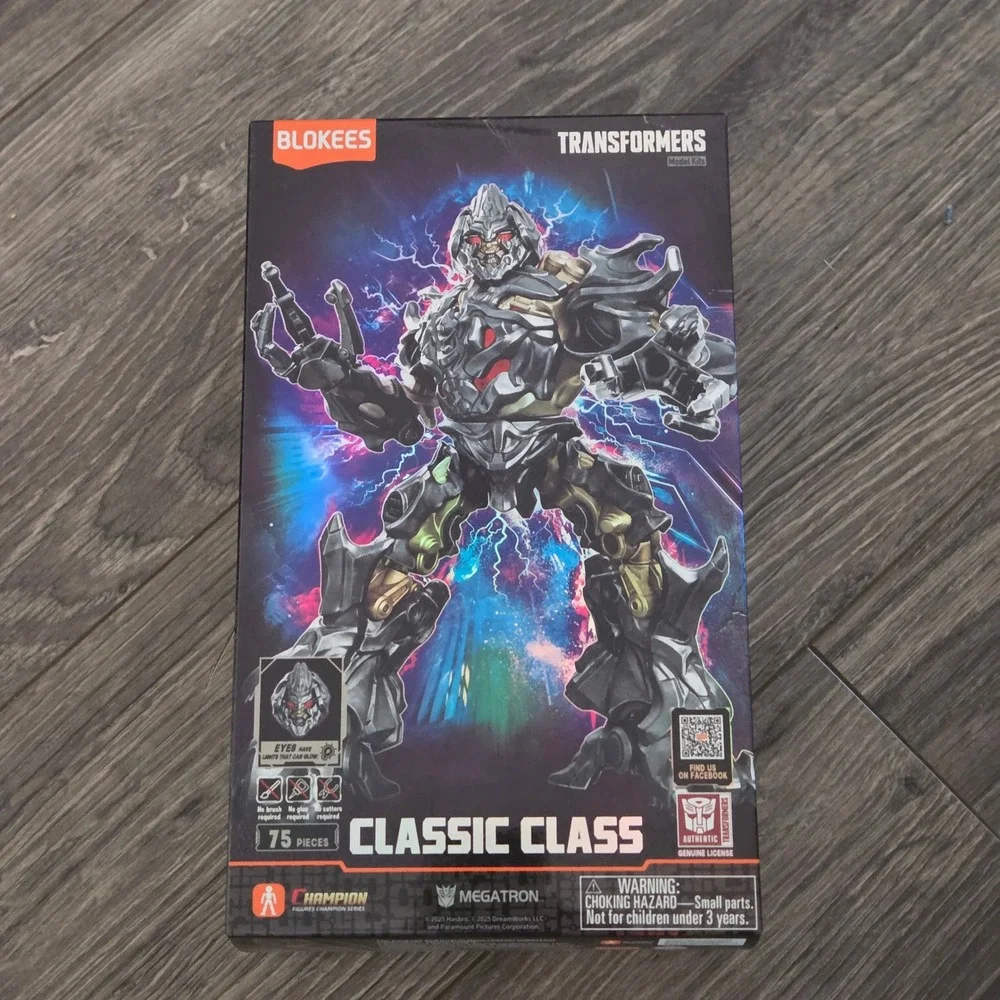 Blokees Transformers Classic Class Model Kit Set Optimus Primal Mirage Megatron